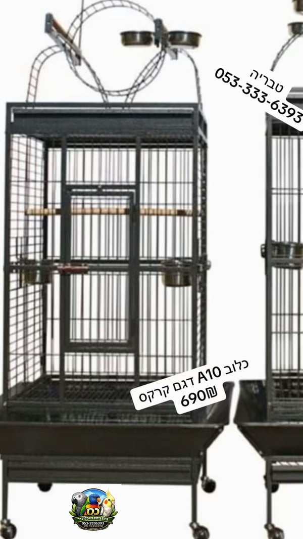 כלוב A10 דגם קרקס החדש