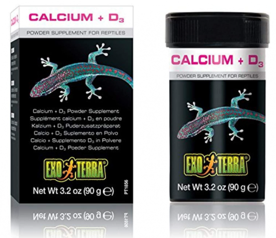 Exo Terra Calcium D3 Powder Supplement
