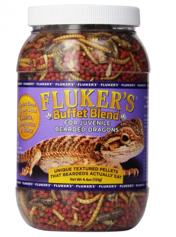 Flukers Buffet Blend Juvenile Bearded Dragon Formula