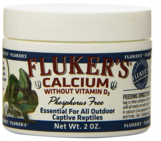 Flukers Reptile Calcium Supplement Without Vitamin D3