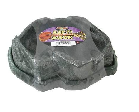Zoo Med Combo Reptile Rock Food and Water Dish